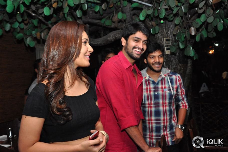 Oohalu-Gusagusalaade-Team-Gift-To-Radio-Mirchi-Contest-Winner